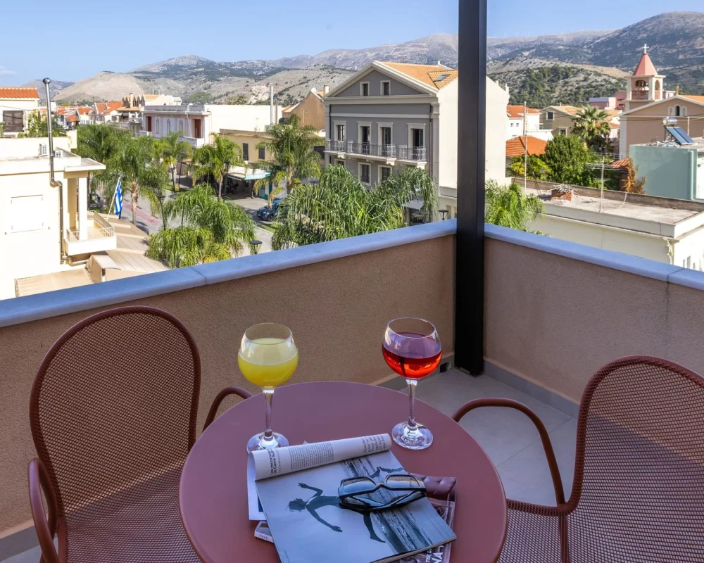 Junior Suite with Balcony & Outdoor Hot Tub